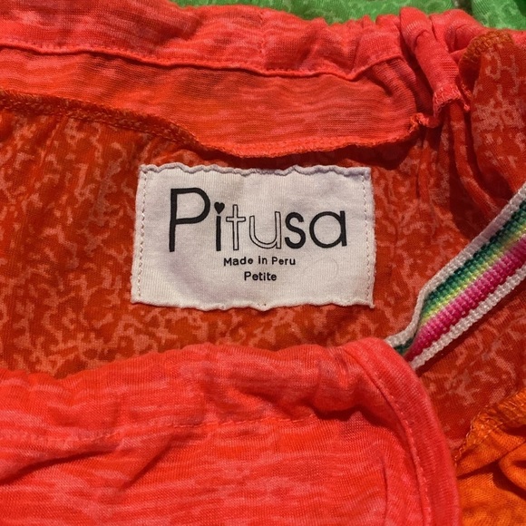 Pitusa Revolve Popsicle Rainbow Maxi Halter Top Dress Petite Size 6-14 - Picture 10 of 11